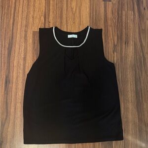 Elegant Black Sleeveless Top